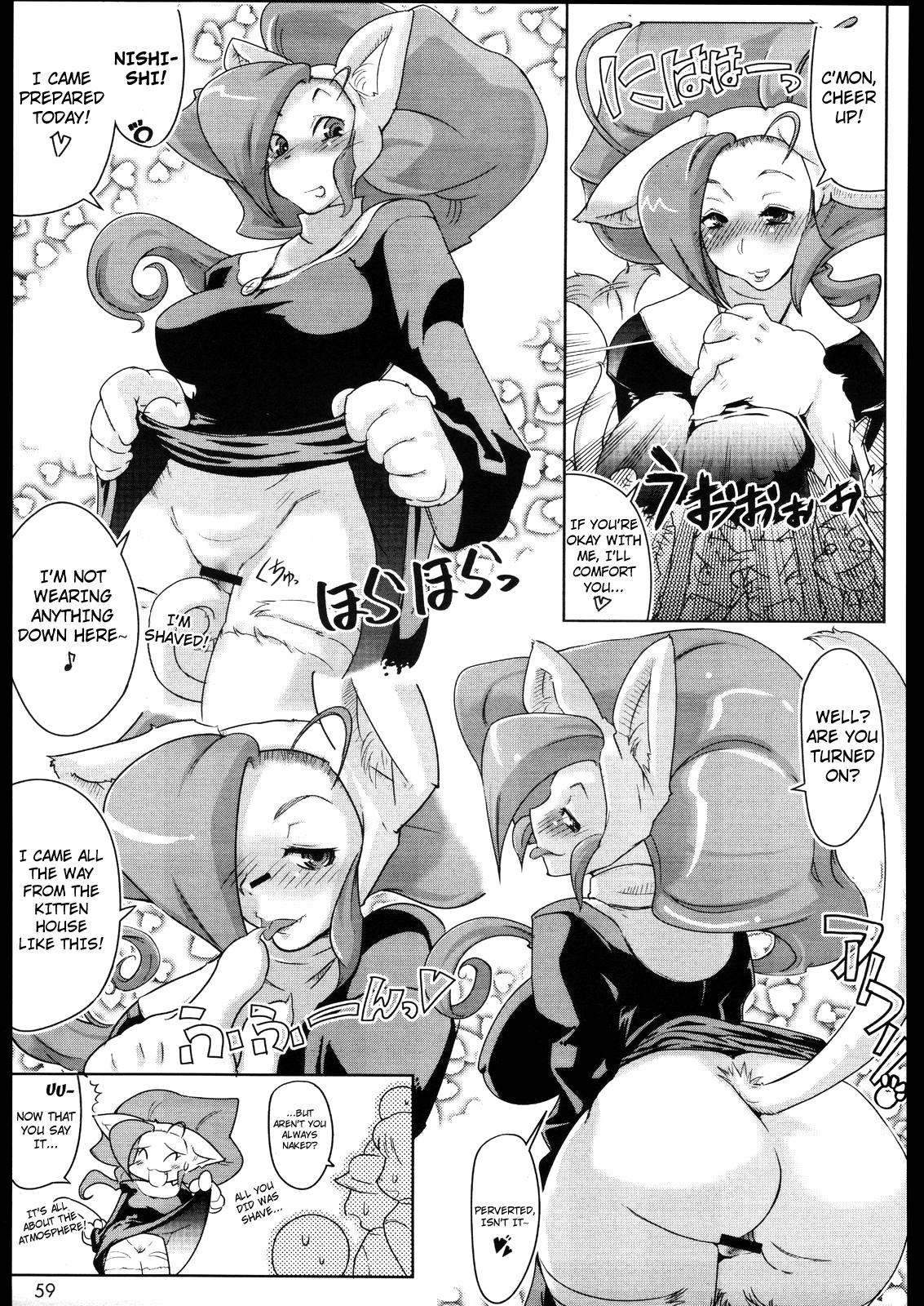 Cougars Always Cheerful! - Darkstalkers Fishnets - Page 5