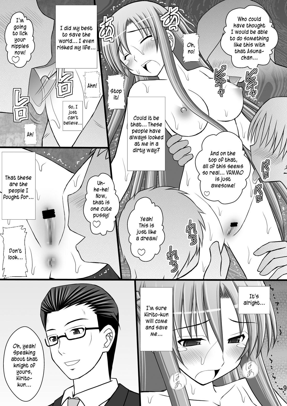 Massage Creep Toraware Hime II | Hostage Princess II - Sword art online Gay Reality - Page 8