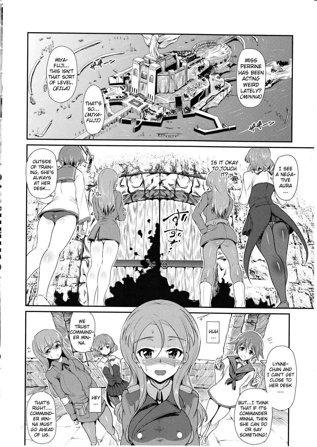 Slut tabu Perrine no Mousou Katsugeki - Strike witches Girl Girl - Page 3