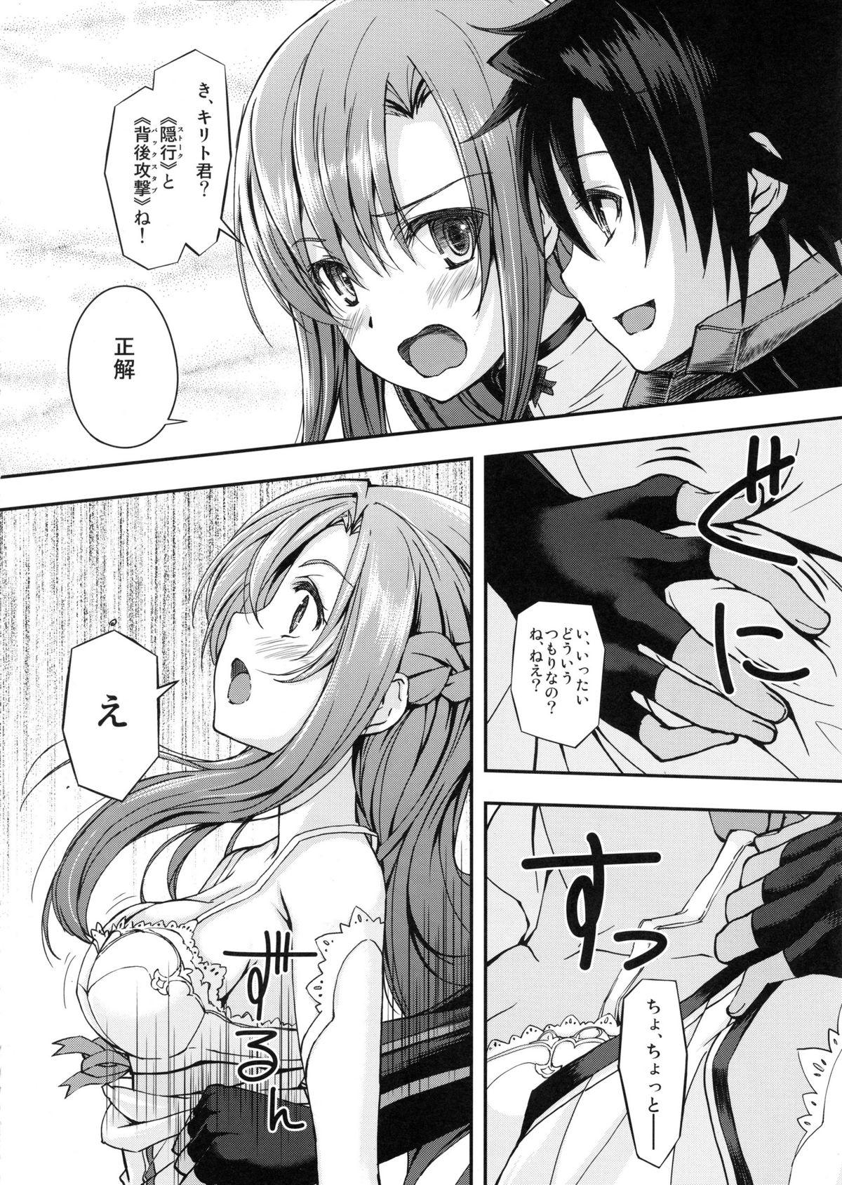 Spandex Marriage Experience - Sword art online Coroa - Page 5