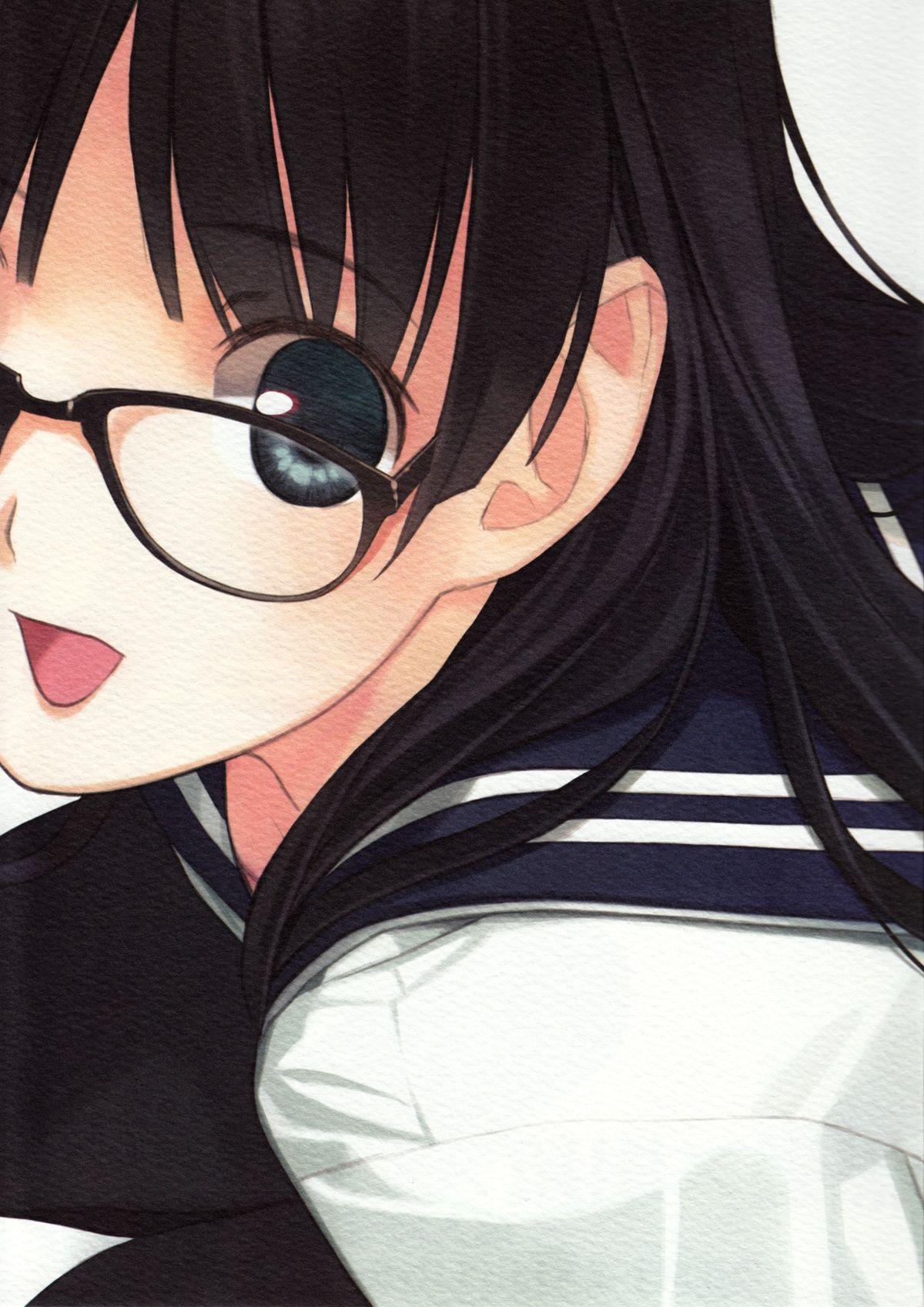 Kurokami x Megane x Seifuku x Shoujo 17