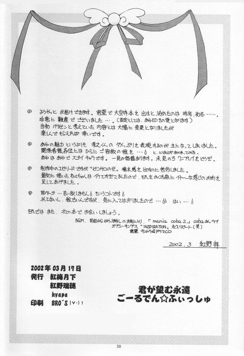Fake Golden Fish - Kimi ga nozomu eien Cbt - Page 29