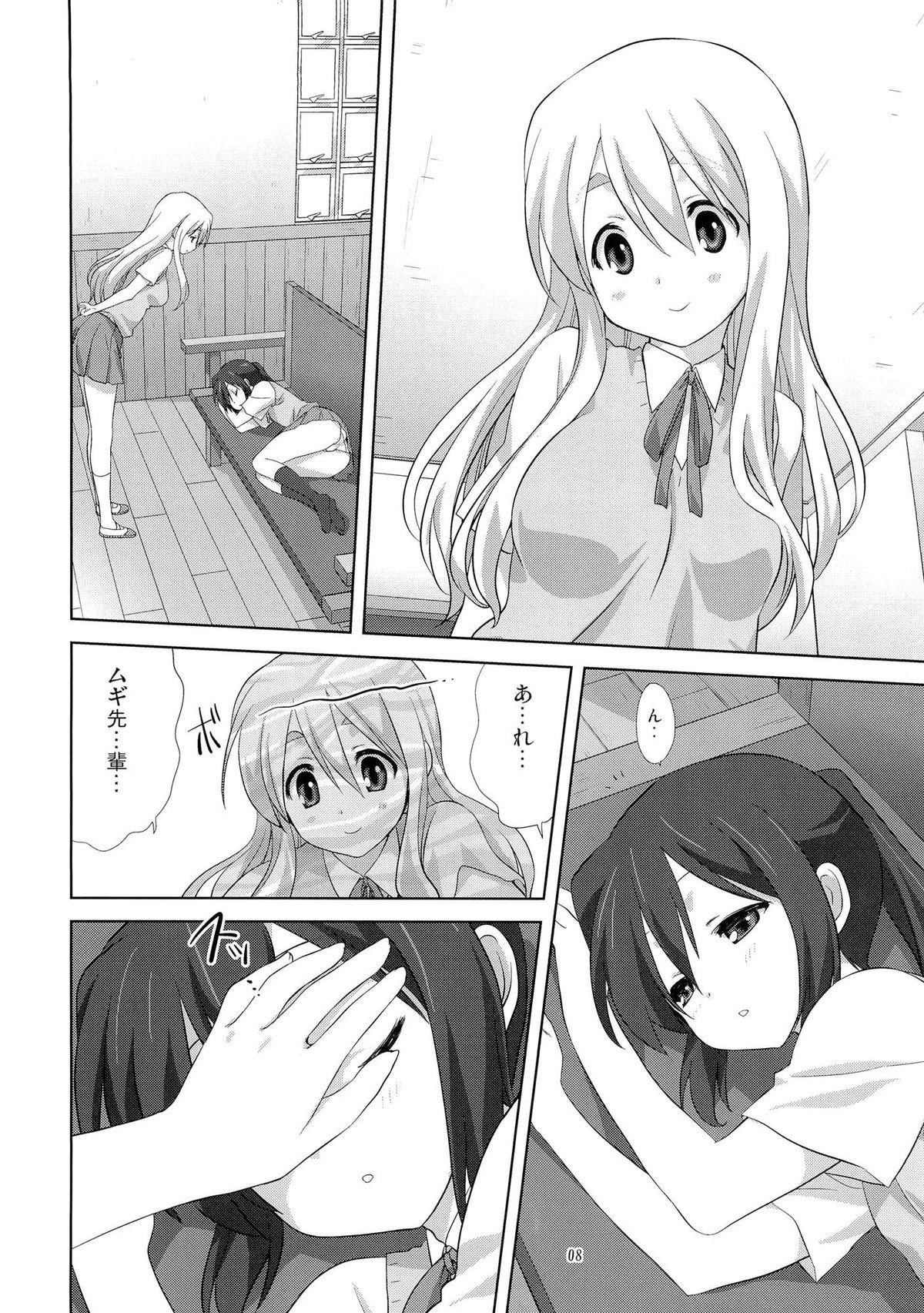 Best Blow Job Ever Mugi to Azu Zenpen - K-on Yoga - Page 7