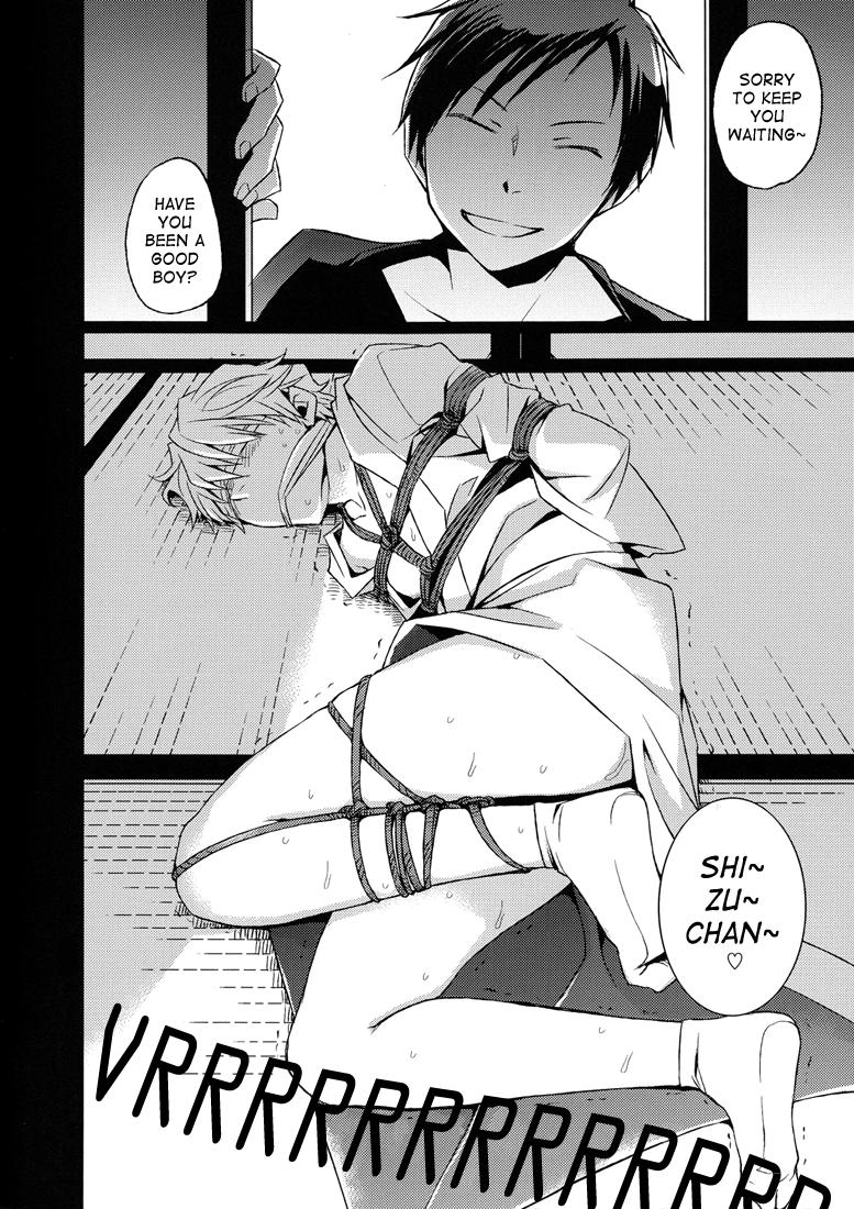 Gay Pov Wasou Shizuo ni BUKKAKE! - Durarara Teenies - Page 3