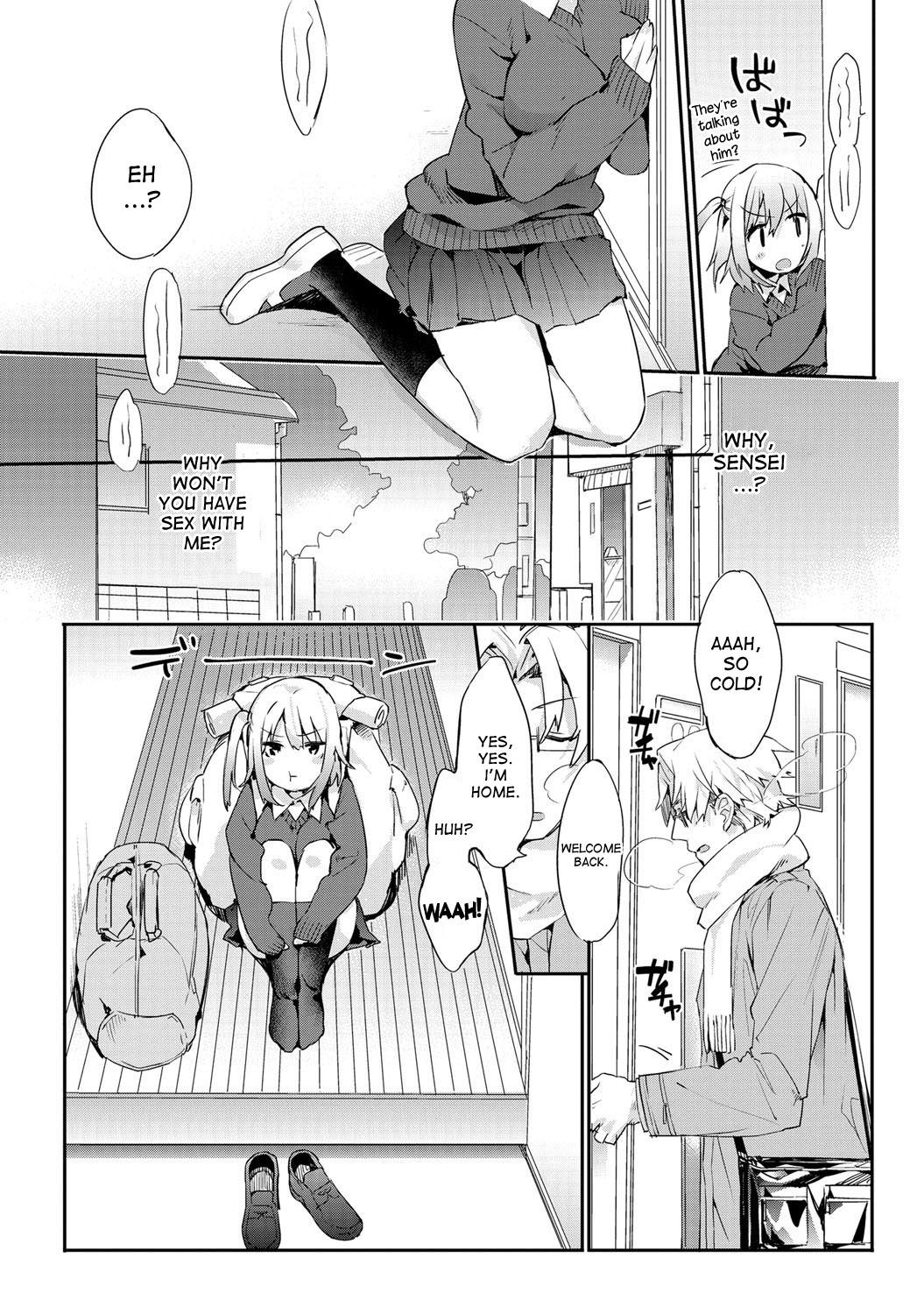 X Kocchi Muite! Sensei | Teacher, Please Look At Me! Missionary Position Porn - Page 9