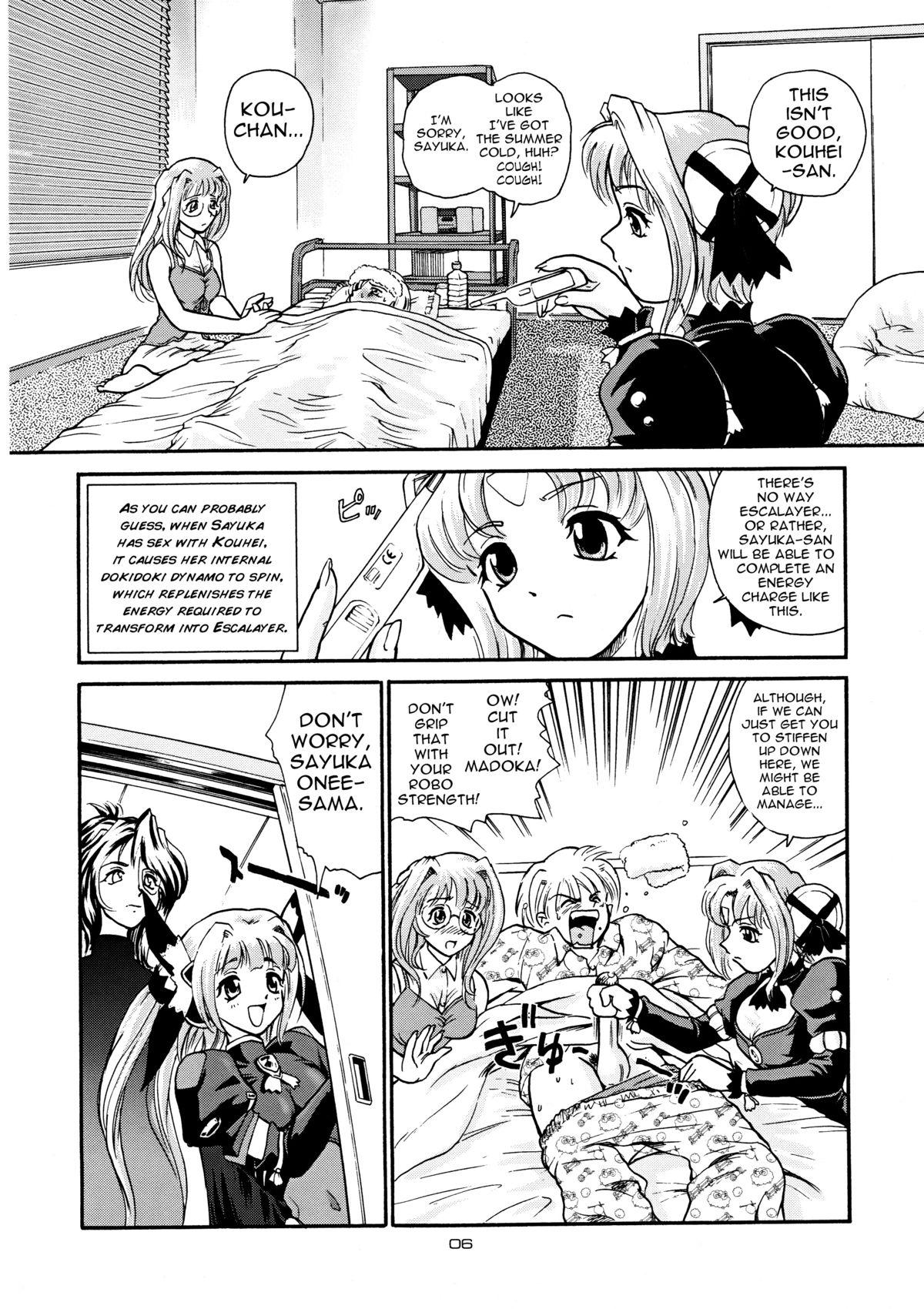 Hugecock GlassFire - Onegai teacher Beat angel escalayer Mom - Page 5