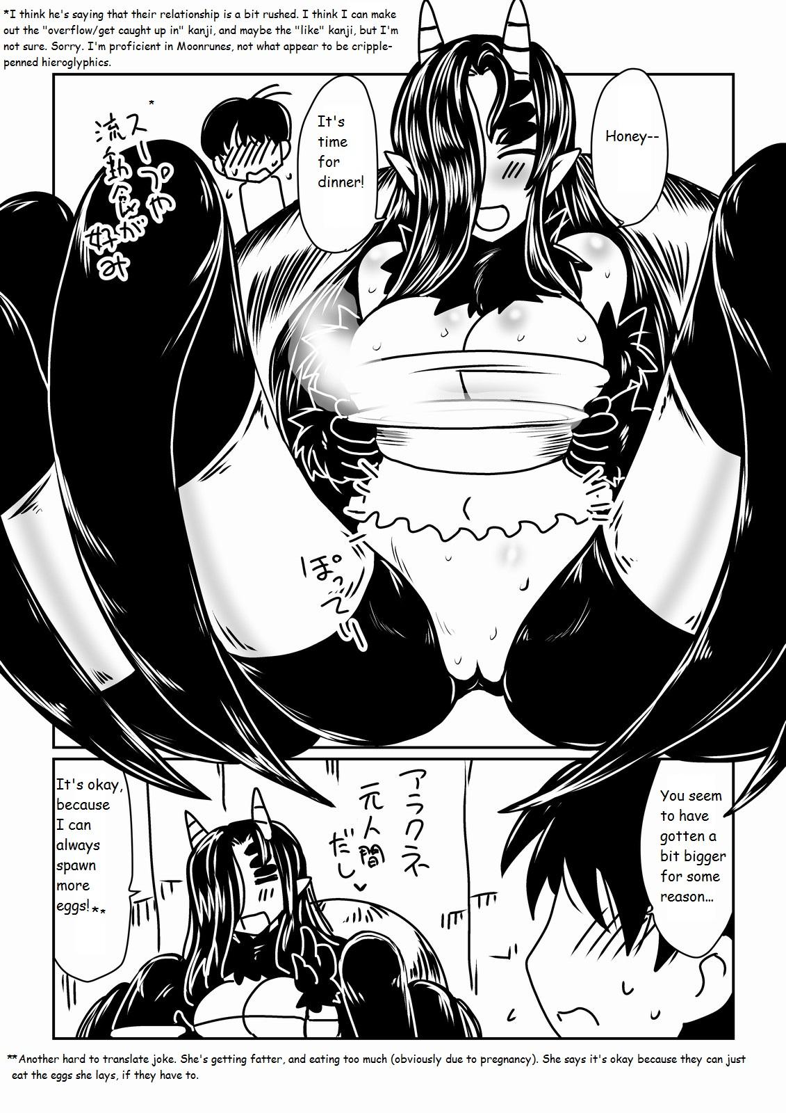 Panty Kumo no Oyomesan. | Spider Bride Naughty - Page 22