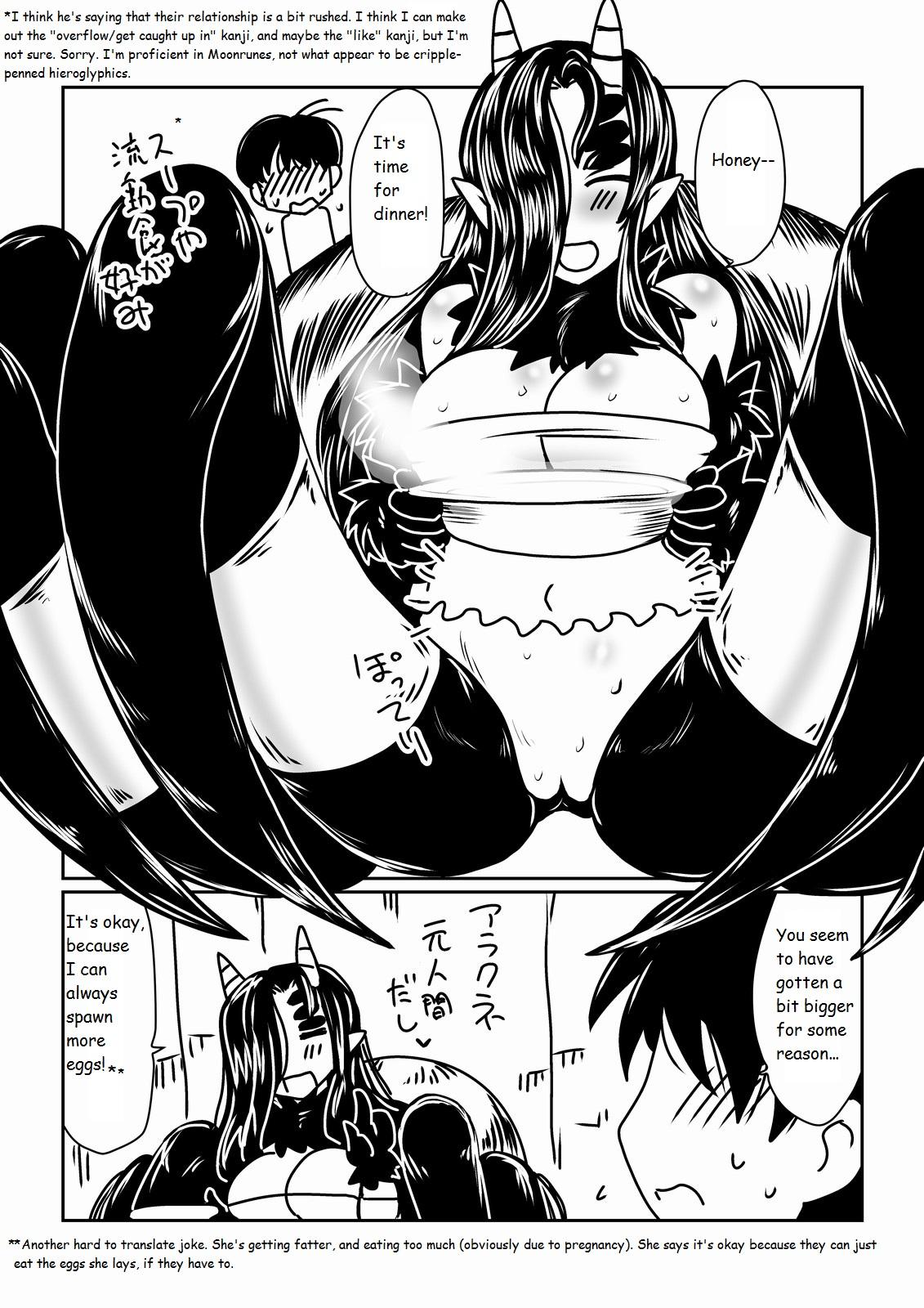 Prostitute Kumo no Oyomesan. | Spider Bride Gay Broken - Page 22