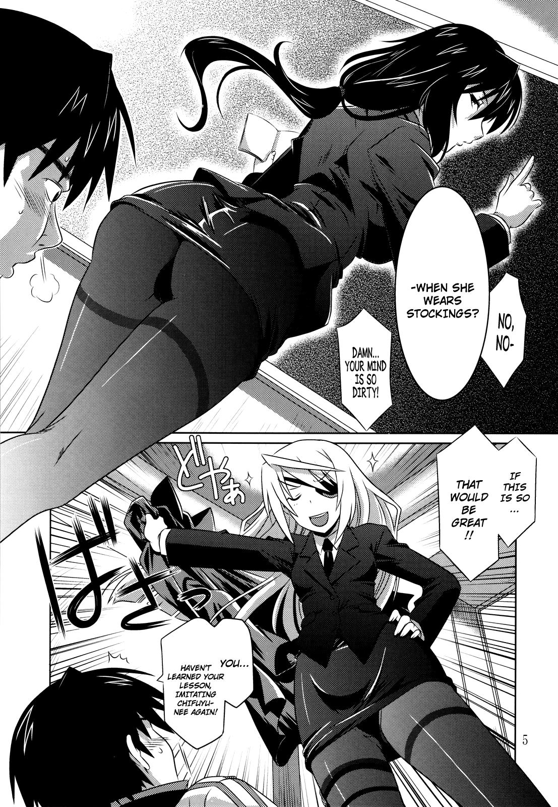 Pervs is Incest Strategy 2 - Infinite stratos Hardcore Porn Free - Page 4