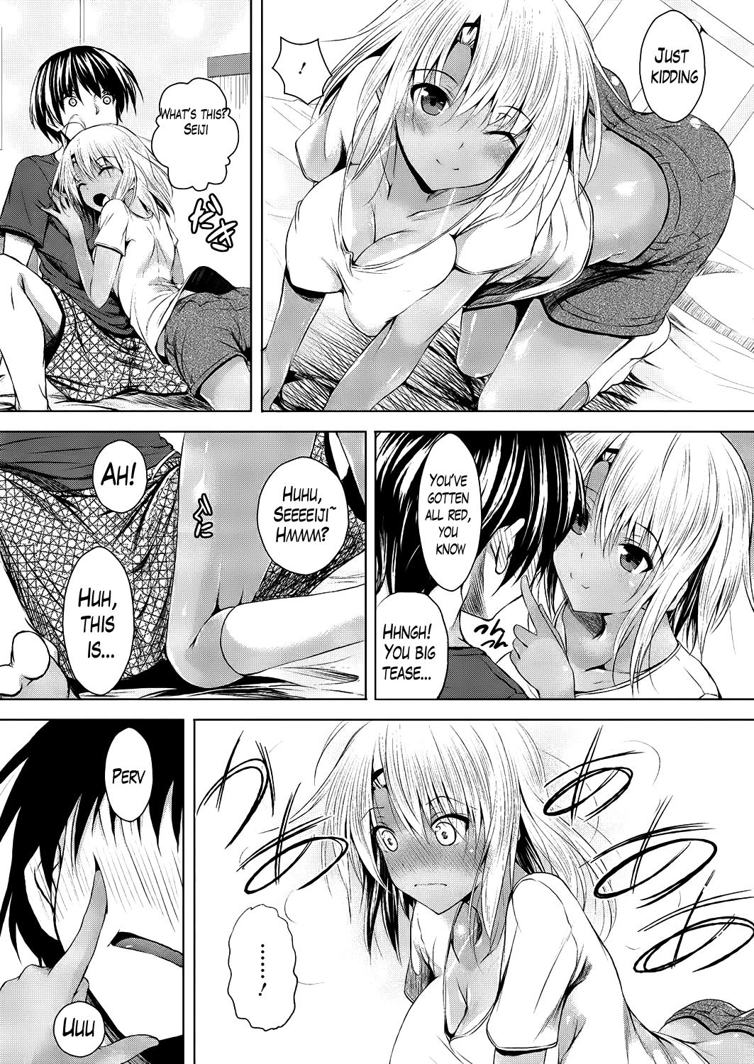 Rough Fuck Hiyake Musume Ice Gake | Sun-Tanned Girl with Ice Cream on Top Milf - Page 4