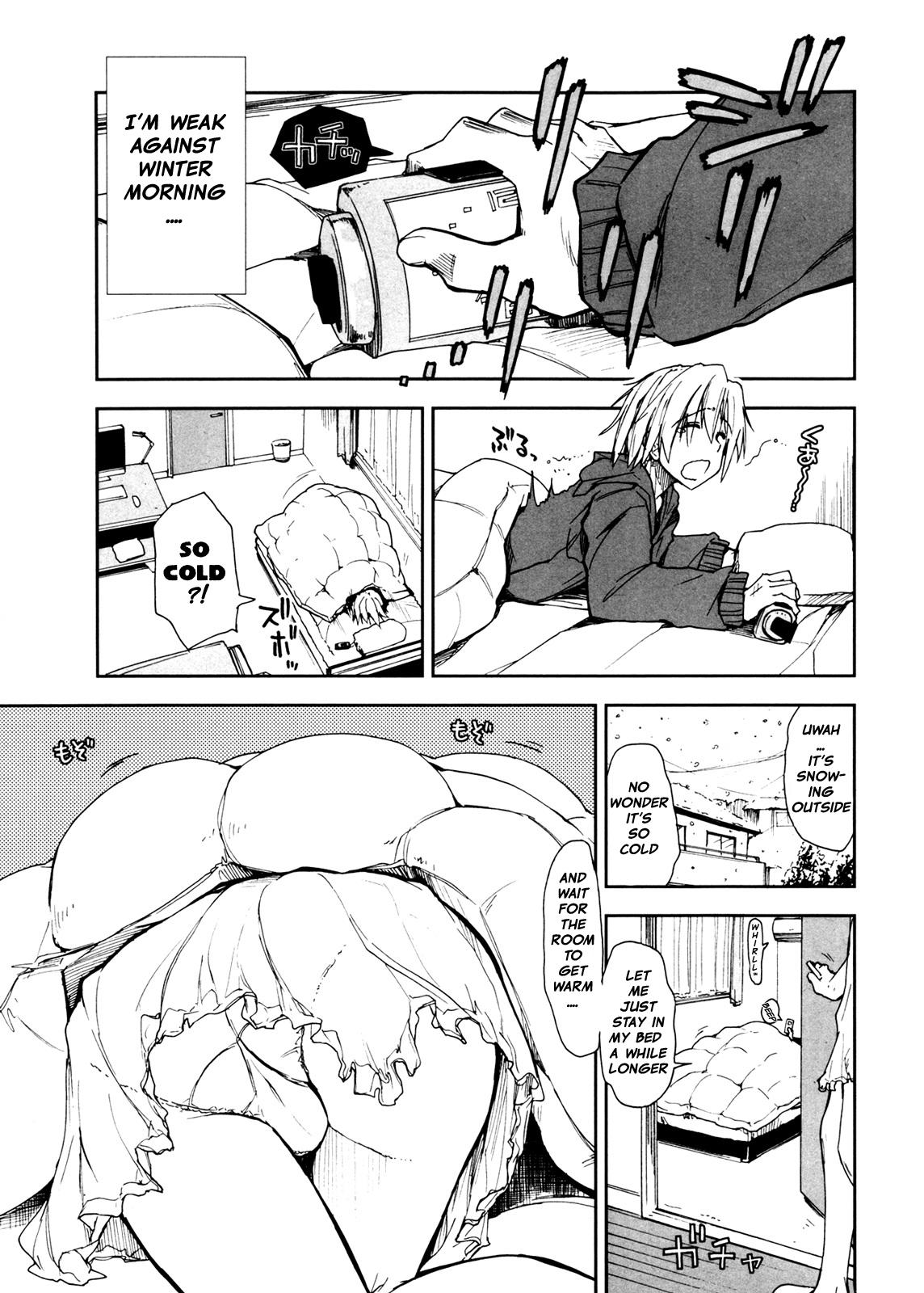 Casada Tsumetai Asa x Atatakai Futon Shorts - Page 1