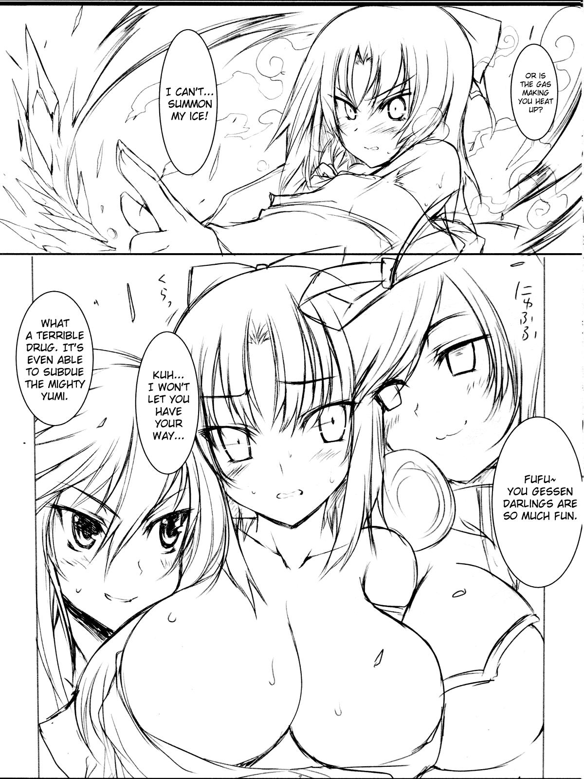 Hot Girls Getting Fucked Senkuu Haran - Senran kagura Cornudo - Page 7